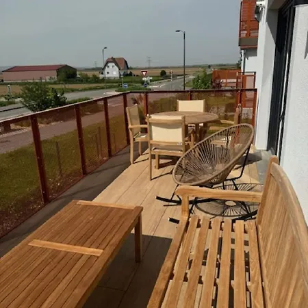 Apartment Le Havre De Paix - Proche Obernai - 4 Etoiles - Terrasse & Parking Prives Meistratzheim
