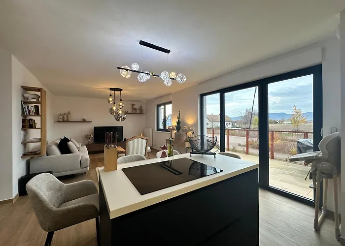 Apartment Le Havre De Paix - Proche Obernai - 4 Etoiles - Terrasse & Parking Prives *