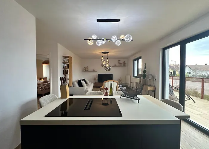 Apartment Le Havre De Paix - Proche Obernai - 4 Etoiles - Terrasse & Parking Prives Meistratzheim