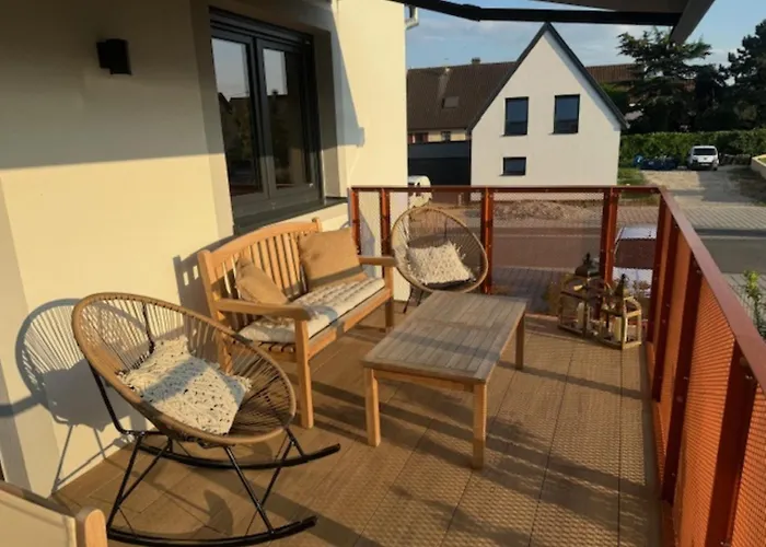 Apartment Le Havre De Paix - Proche Obernai - 4 Etoiles - Terrasse & Parking Prives *